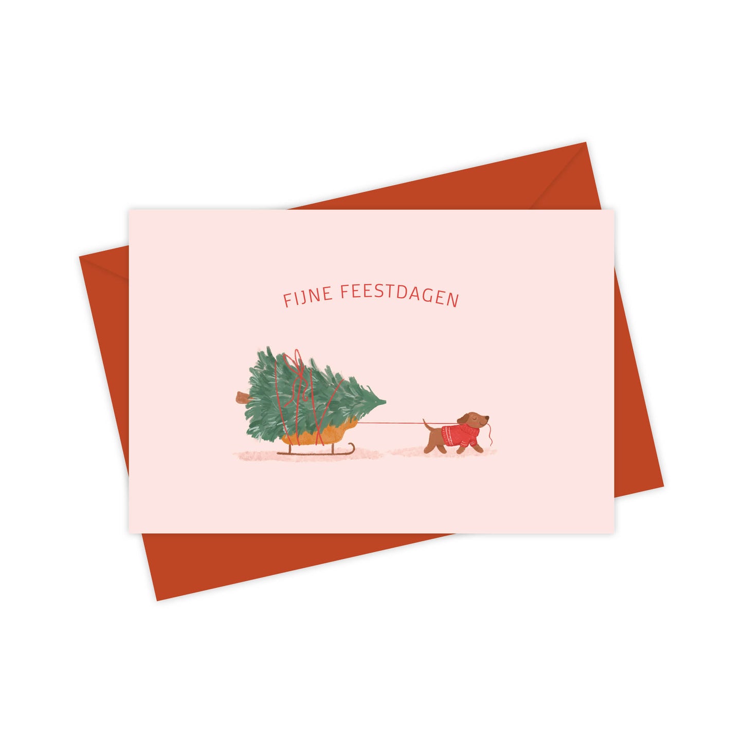 Fijne teckel feestdagen