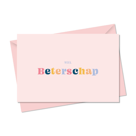 Veel beterschap