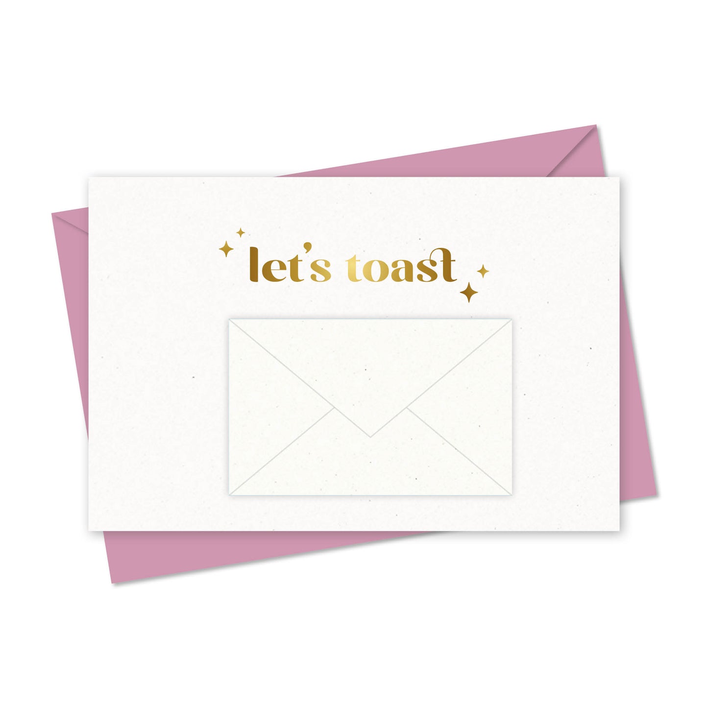 Let's toast (envelopje)