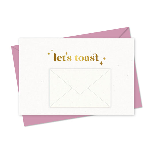 Let's toast (envelopje)