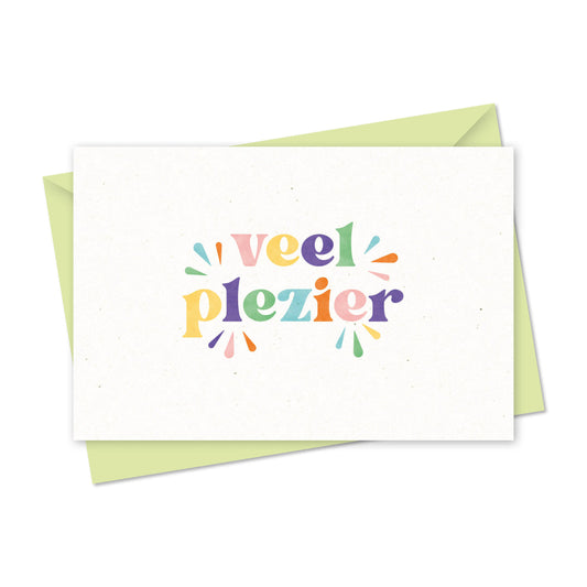 Veel plezier