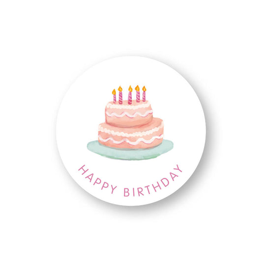 happy birthday stickers (24st)