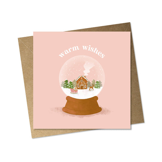 Warm wishes globe