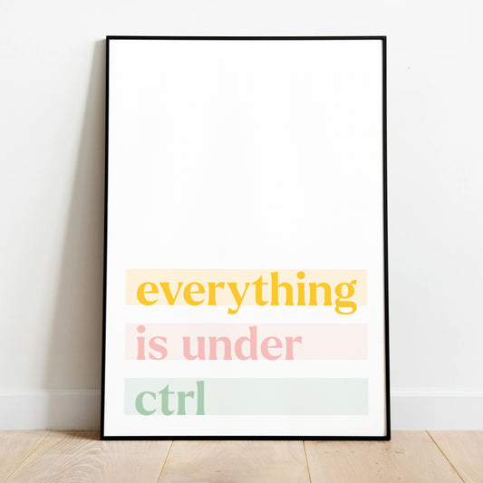 poster - under ctrl