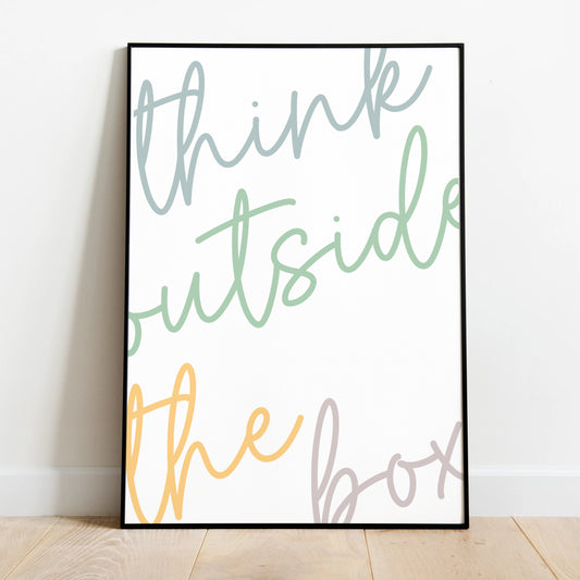 poster - outside the box