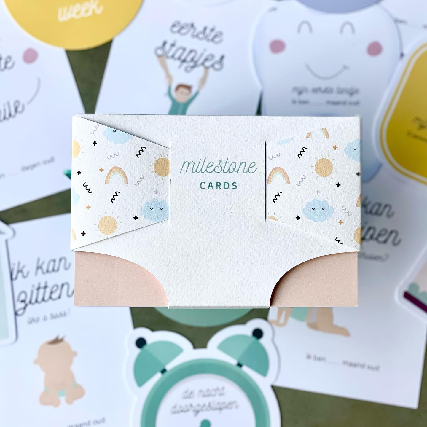 Milestone cards box