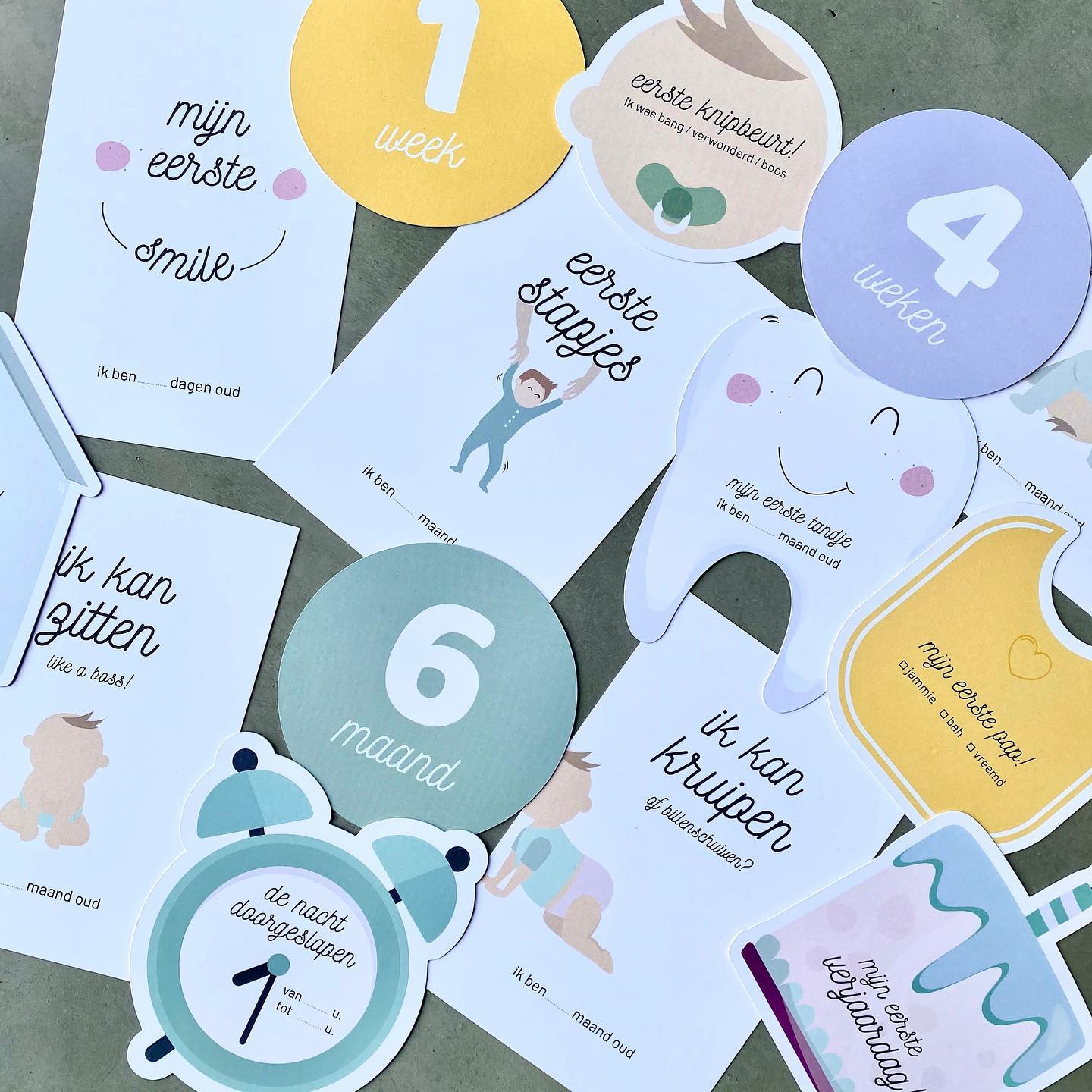 Milestone cards box