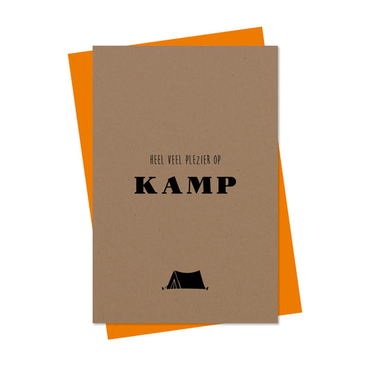 heel veel plezier op kamp