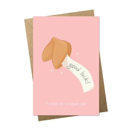 good luck cookie - nieuwe zaak