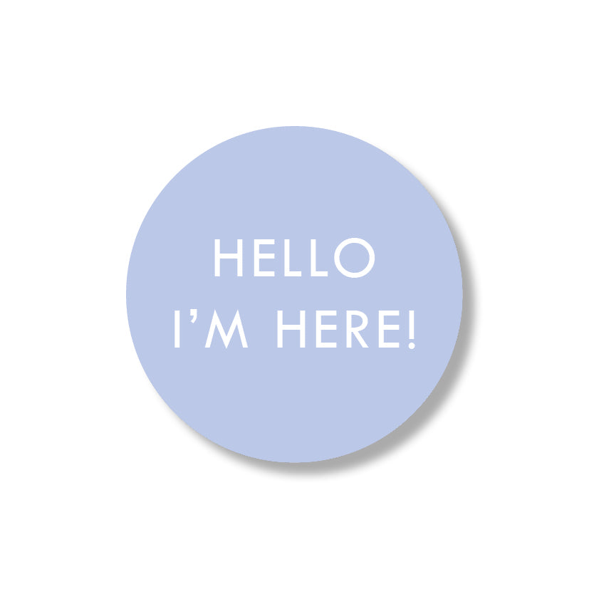 I'm here! stickers (24st)
