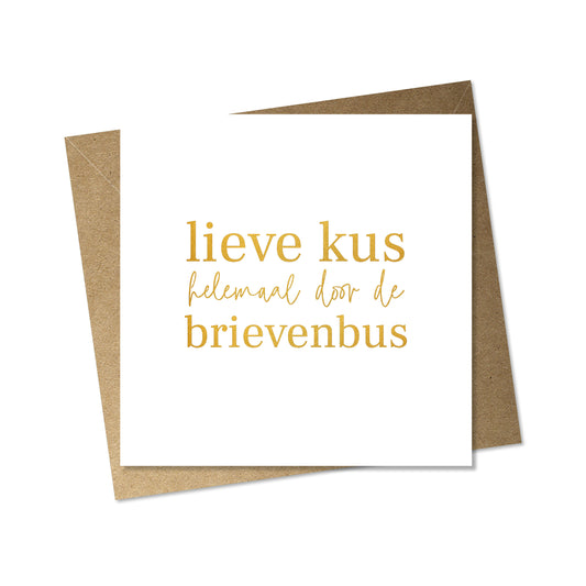 lieve kus!