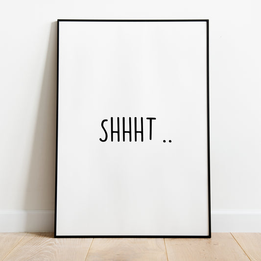 poster - shhht