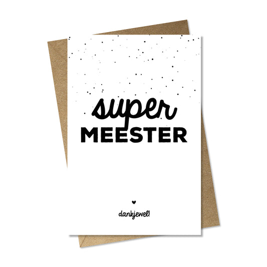 super meester!