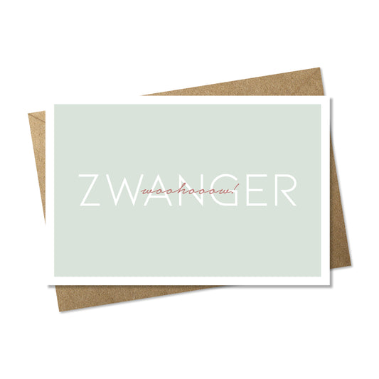 Woohooow zwanger!
