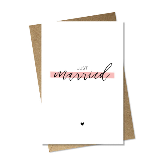 just married
