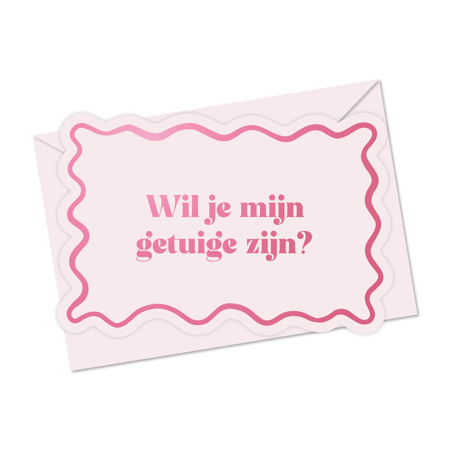 Wil je mijn getuige zijn? (roze)