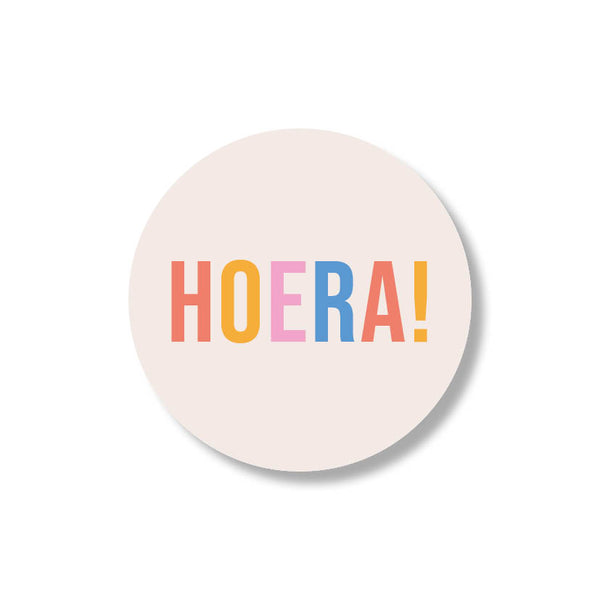 hoera stickers (24st)