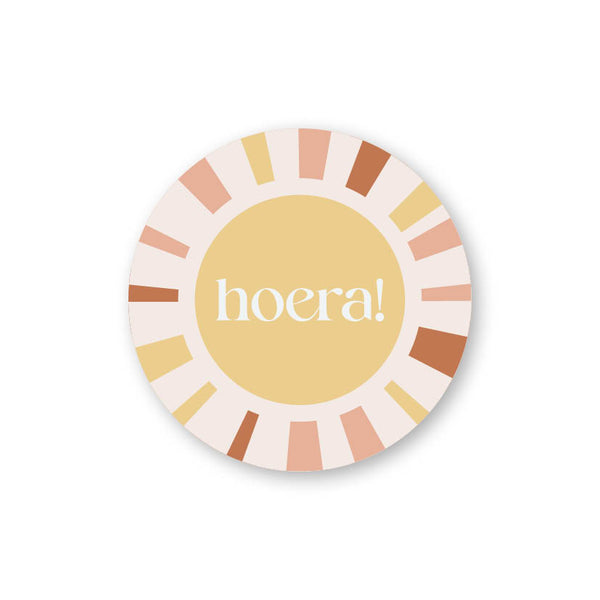 hoera stickers (24st)