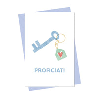 Proficiat sleutel