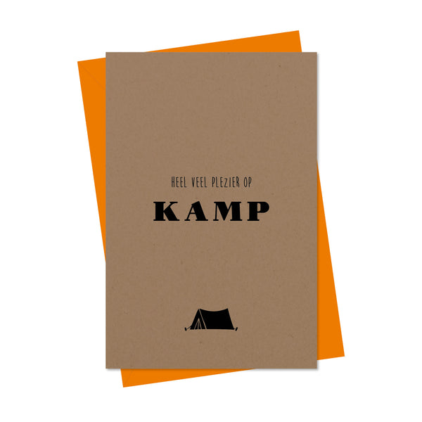 heel veel plezier op kamp