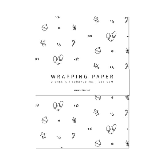 christmas - cadeaupapier