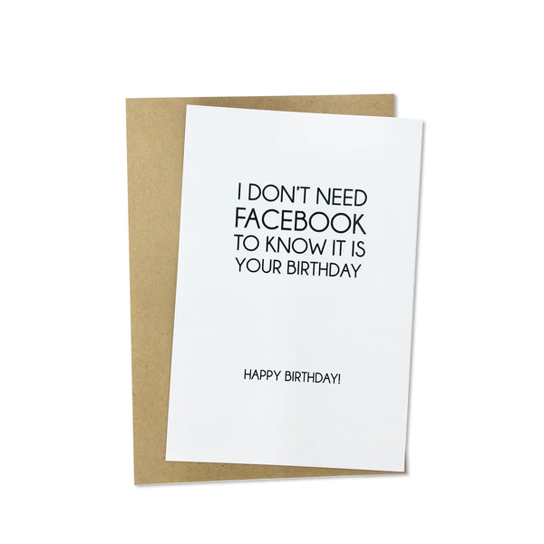 birthday card facebook