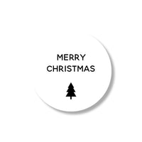 merry christmas stickers (24st)