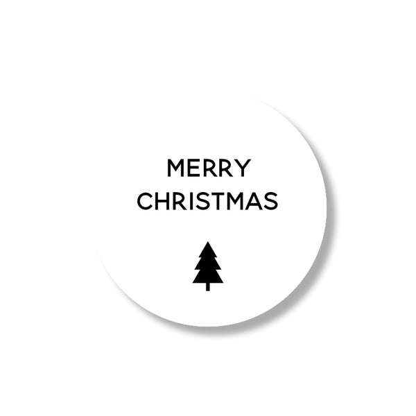 merry christmas stickers (24st)