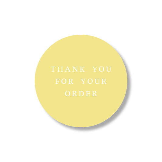 thanks for your order (24st)