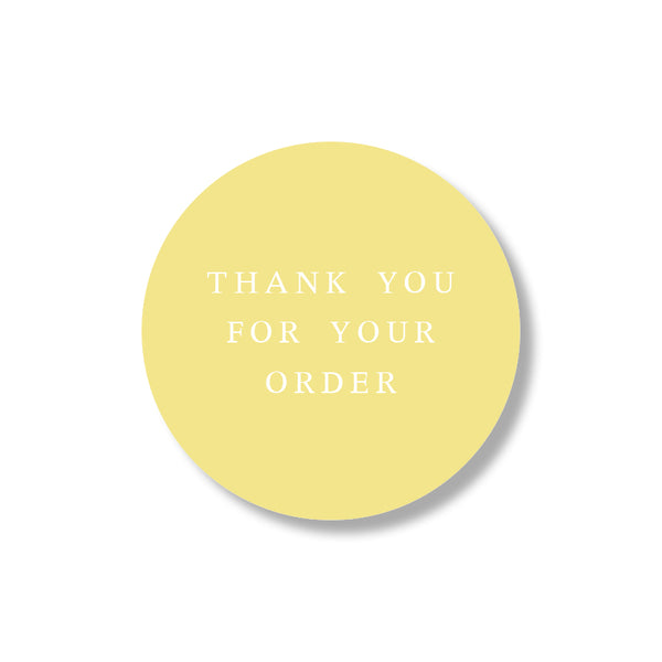 thanks for your order (24st)