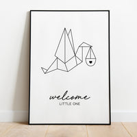 poster - welcome little one