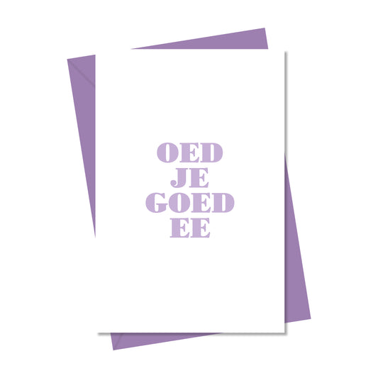 oed je goed ee