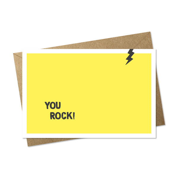 you rock!